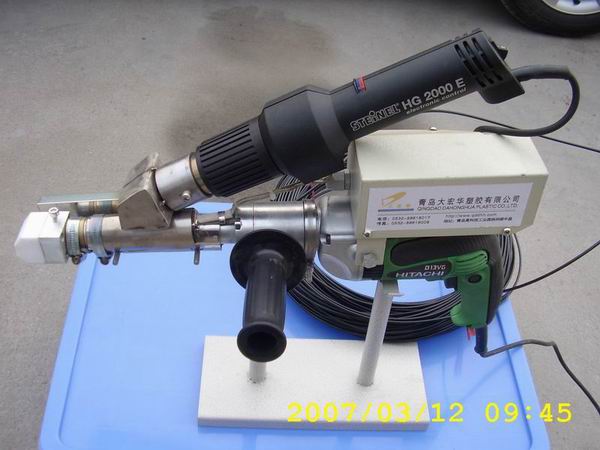 手提式擠出塑料焊機（焊槍）專業制造商：青島大宏華