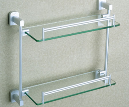 供應太空鋁Fc005雙層置物架