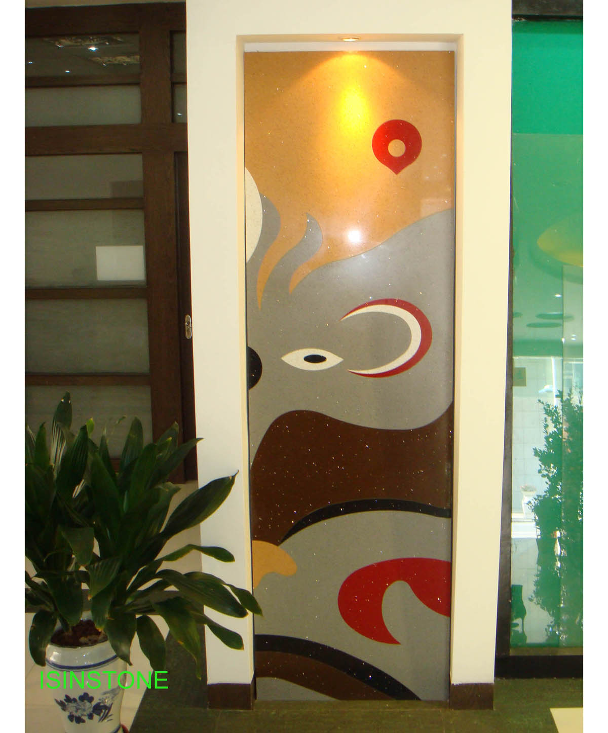 供應(yīng)意新石英石／廚房臺(tái)面板／工程板