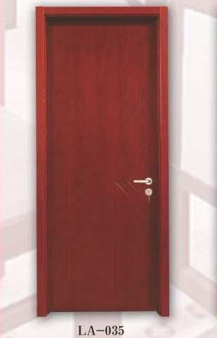 LA-035平板镂槽木门系列
