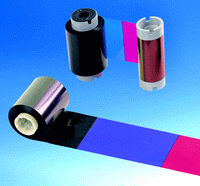 P310證卡機,彩色帶，黑色帶，熱轉印色帶