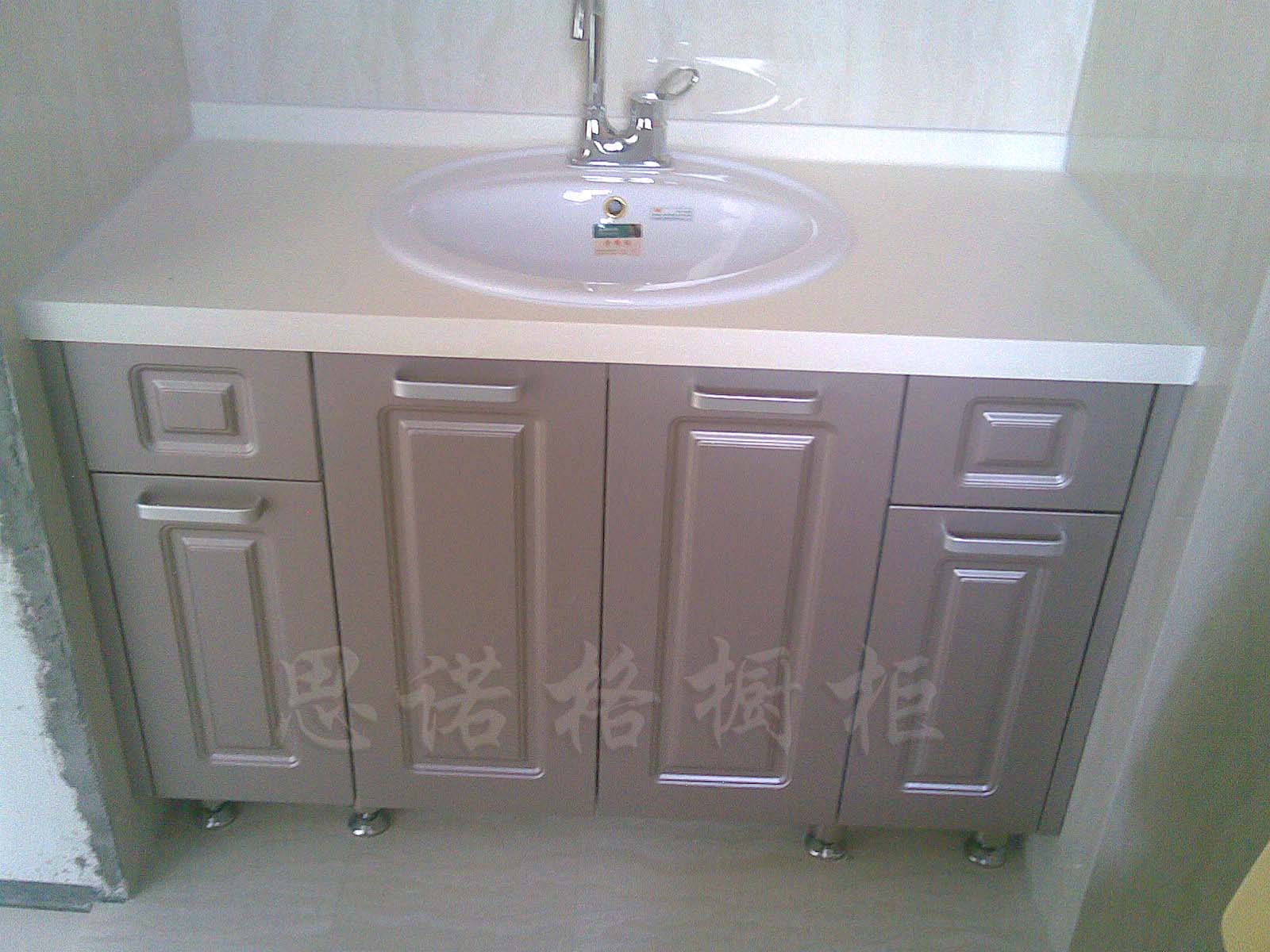 客戶家浴柜實景1