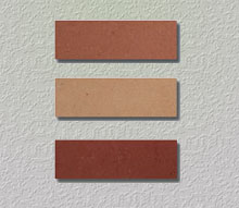 陶土外墻磚、拉毛磚、仿古青磚、劈開(kāi)磚、廣場(chǎng)磚