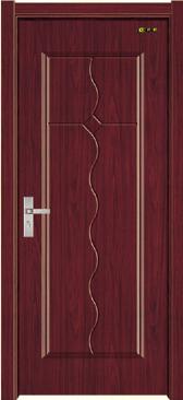 氟碳烤漆鋼木室內門