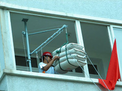 便攜式吊運機，自動粉墻機，雙動力粉墻機