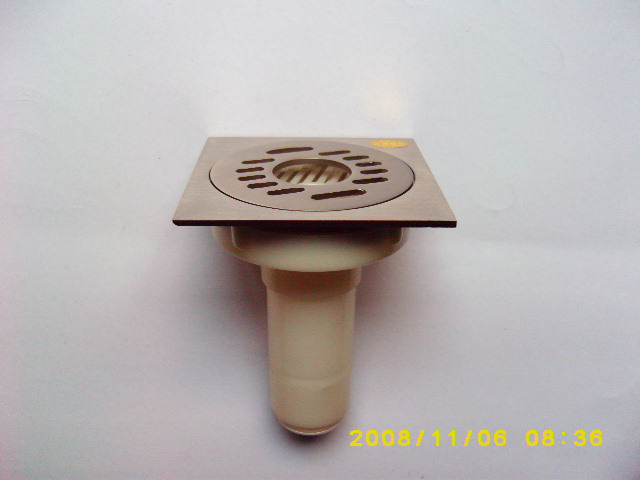 新潤爽防臭地漏鈍銅拉絲雙用