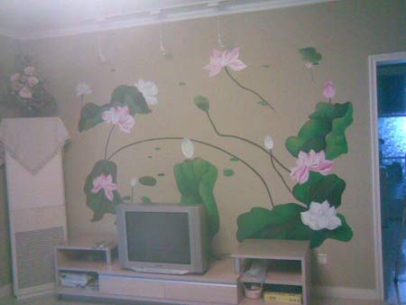 手繪墻畫044
