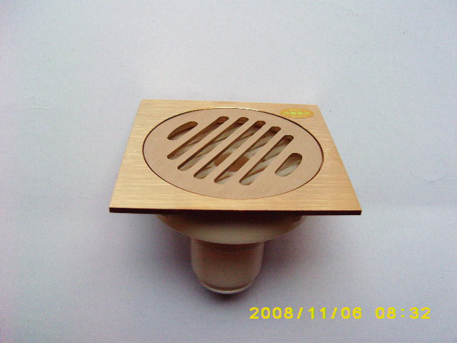 新潤爽防臭地漏鈍銅磨砂單用