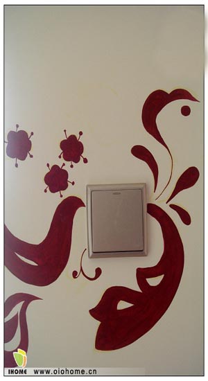 手繪墻畫082