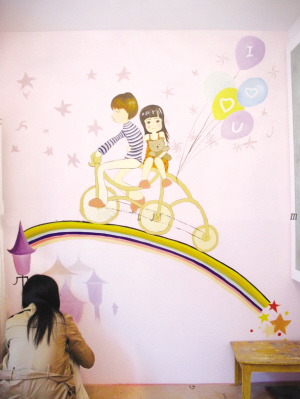 沈陽手繪手工墻面畫178