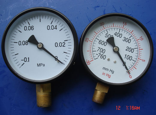 供應真空負壓表,真空壓力表