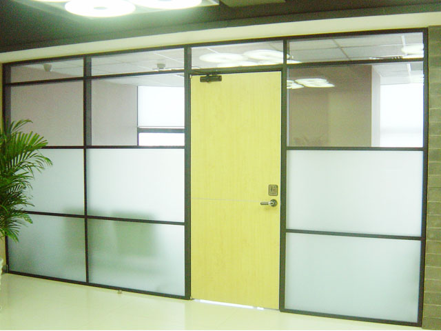 沈陽鋁合金玻璃隔斷