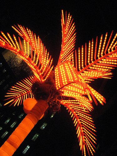 LED椰樹、LED棕櫚樹、LED櫻花樹、LED竹子