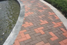 透水磚、園林磚、生態(tài)磚、庭院磚