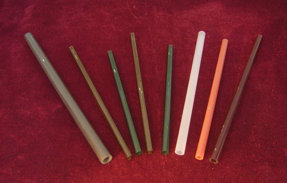 供應彩色石英管