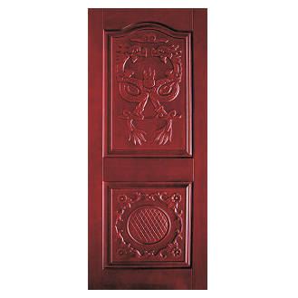 原木雕花門(mén)