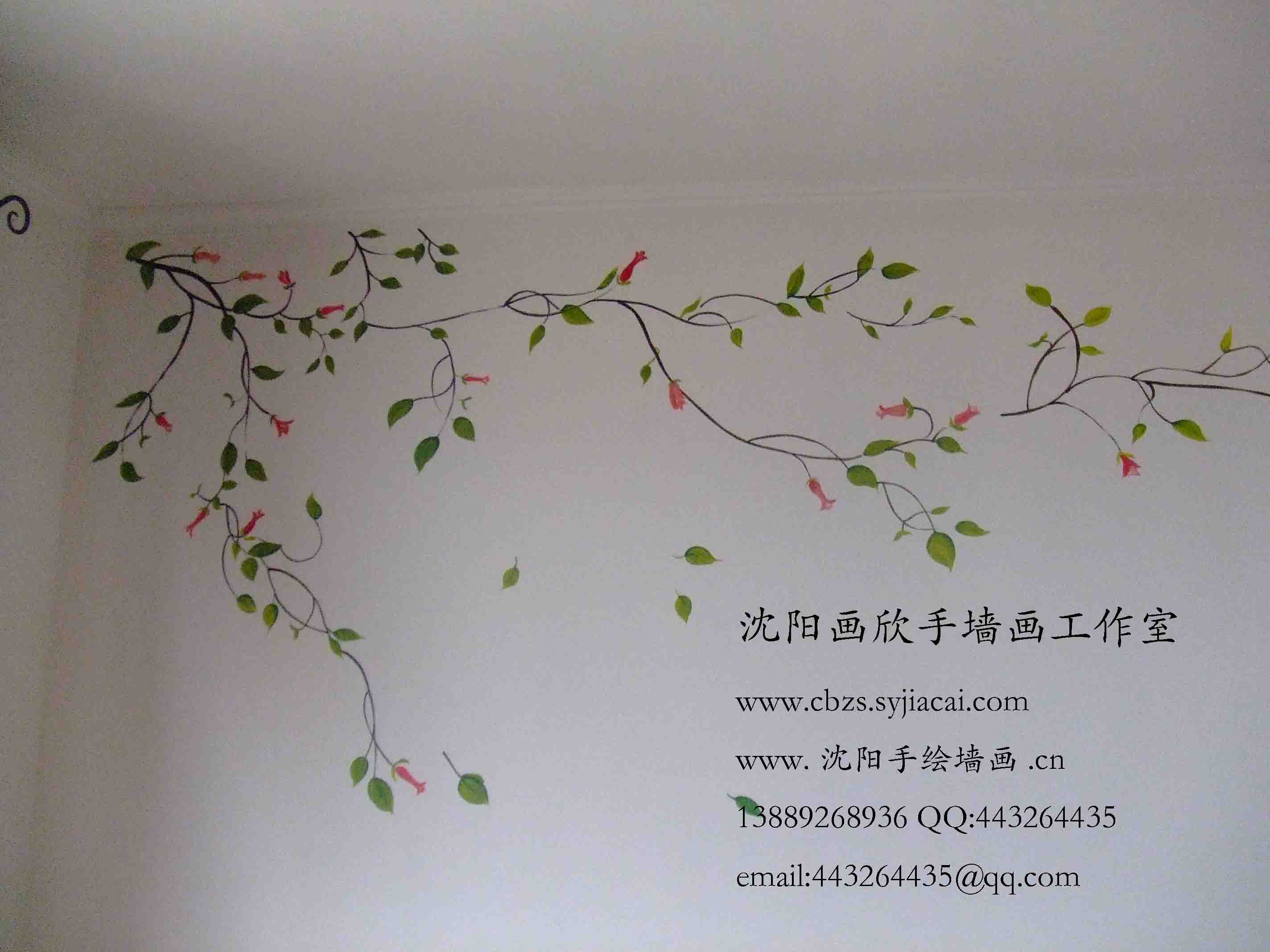 遼陽手繪墻畫-001