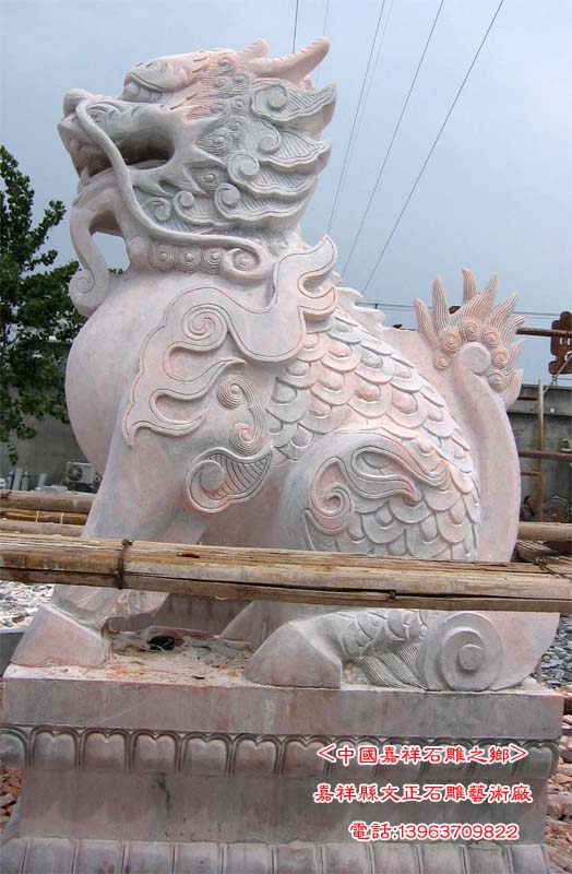 十二生肖石雕，石雕麒麟，石雕貔貅，石雕辟邪