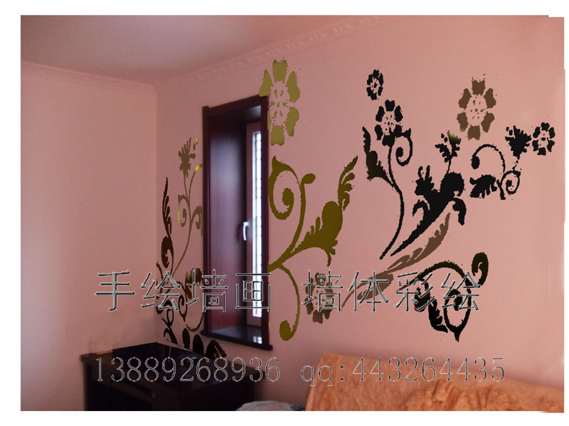 撫順手繪墻畫-037