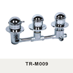 浴缸水龍頭，入墻式水龍頭，冷熱水龍頭