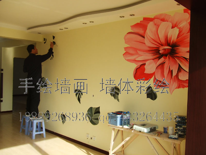 沈陽手繪壁紙-050