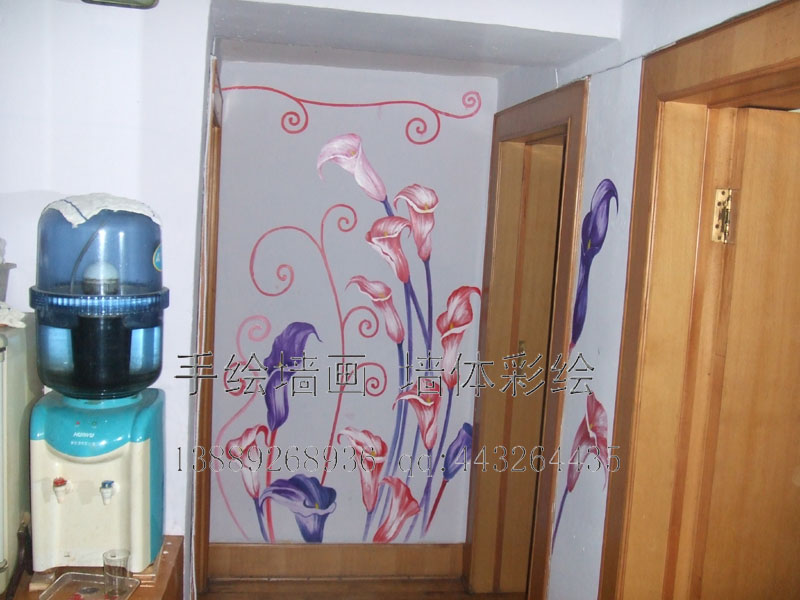 沈陽家庭手繪墻畫-054