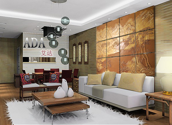 供應艾達魔塊背景墻，魔塊電視墻，藝術浮雕墻