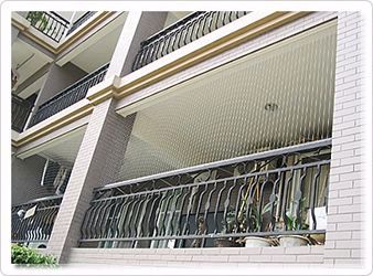 見到過如此漂亮的防盜網嗎