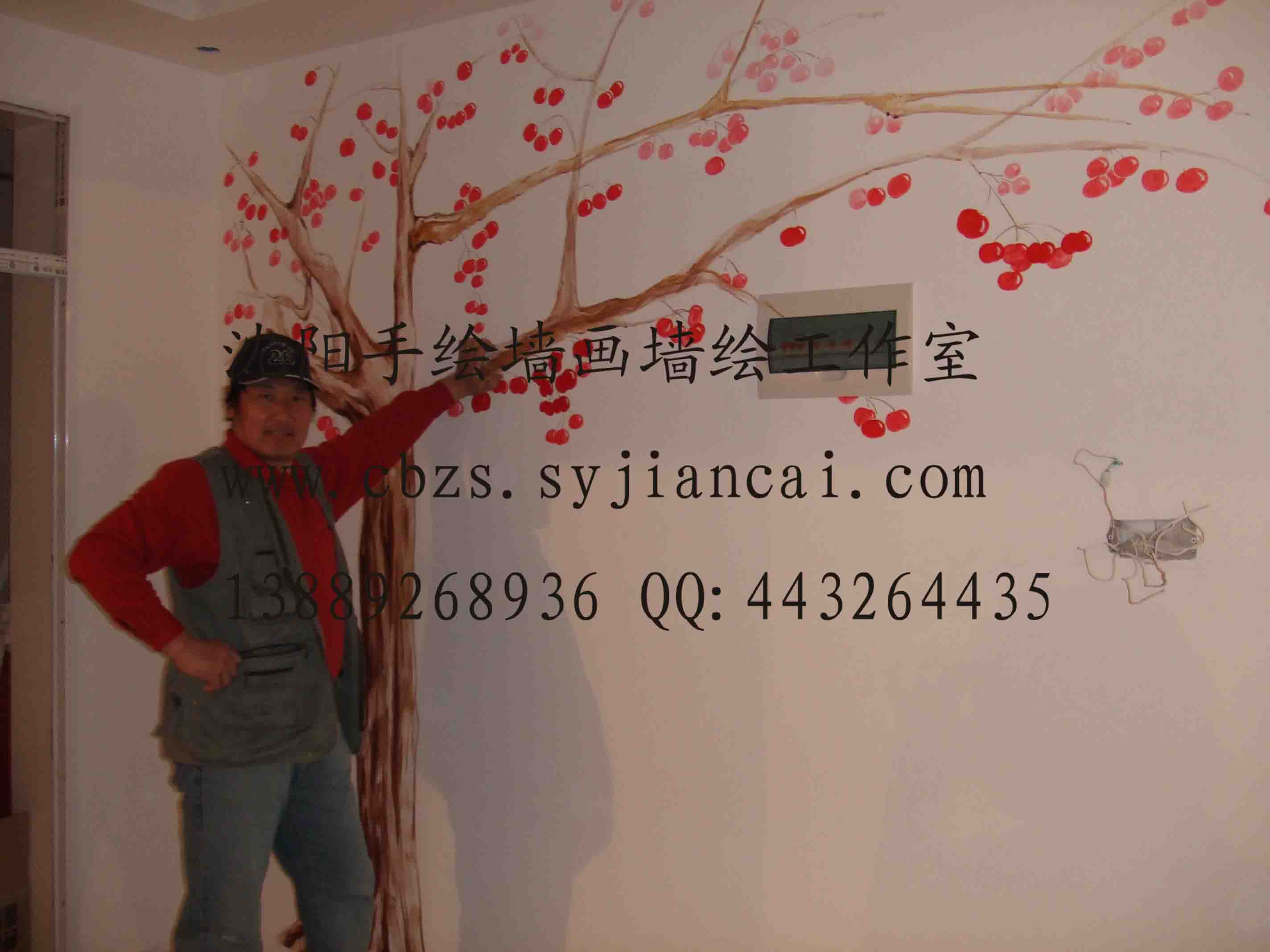 丹東手繪墻畫-69