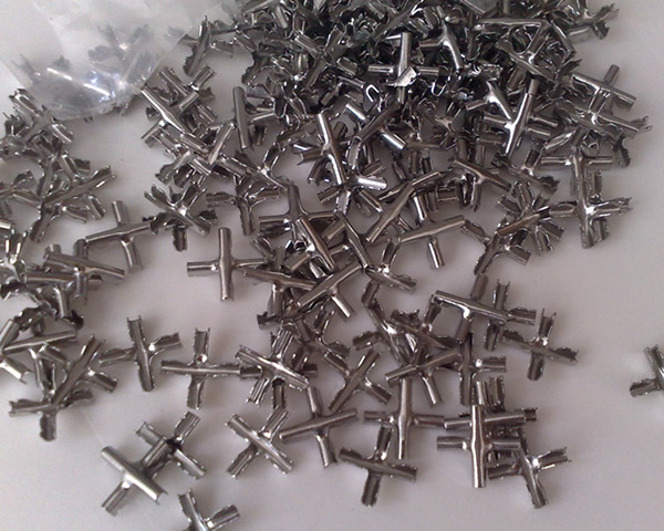 隱形防護網十字扣環