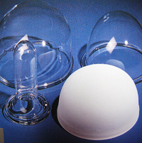 高溫燈罩玻璃、高溫玻璃鐘罩、多晶硅爐鐘罩