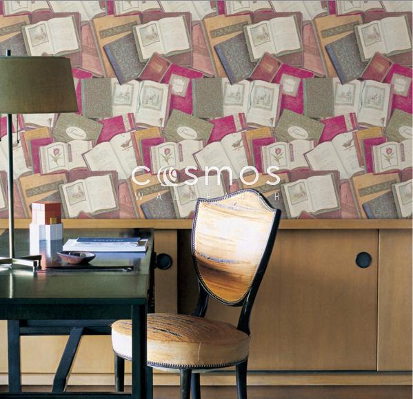 韓國(guó)書房背景墻壁紙-沈陽(yáng)樂(lè)嘉壁紙