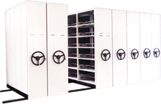 移動式貨架，檔案柜,密集式貨架