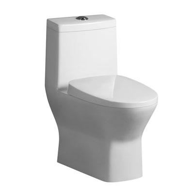 供應虹吸式連體座便器QZ1109