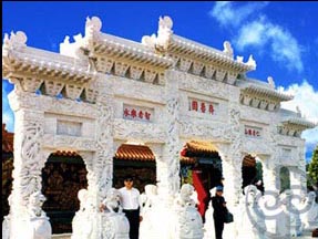 漢白玉龍鳳燈柱|漢白玉盤龍柱|漢白玉蟠龍柱|漢白玉