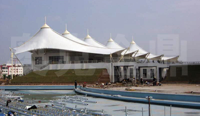 遮陽棚膜結構廣場張拉膜景觀膜結構