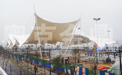 遮陽棚膜結構廣場張拉膜景觀膜結構