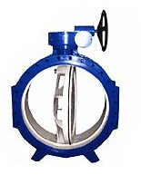 供應D342x蝸輪傳動軟密封蝶閥