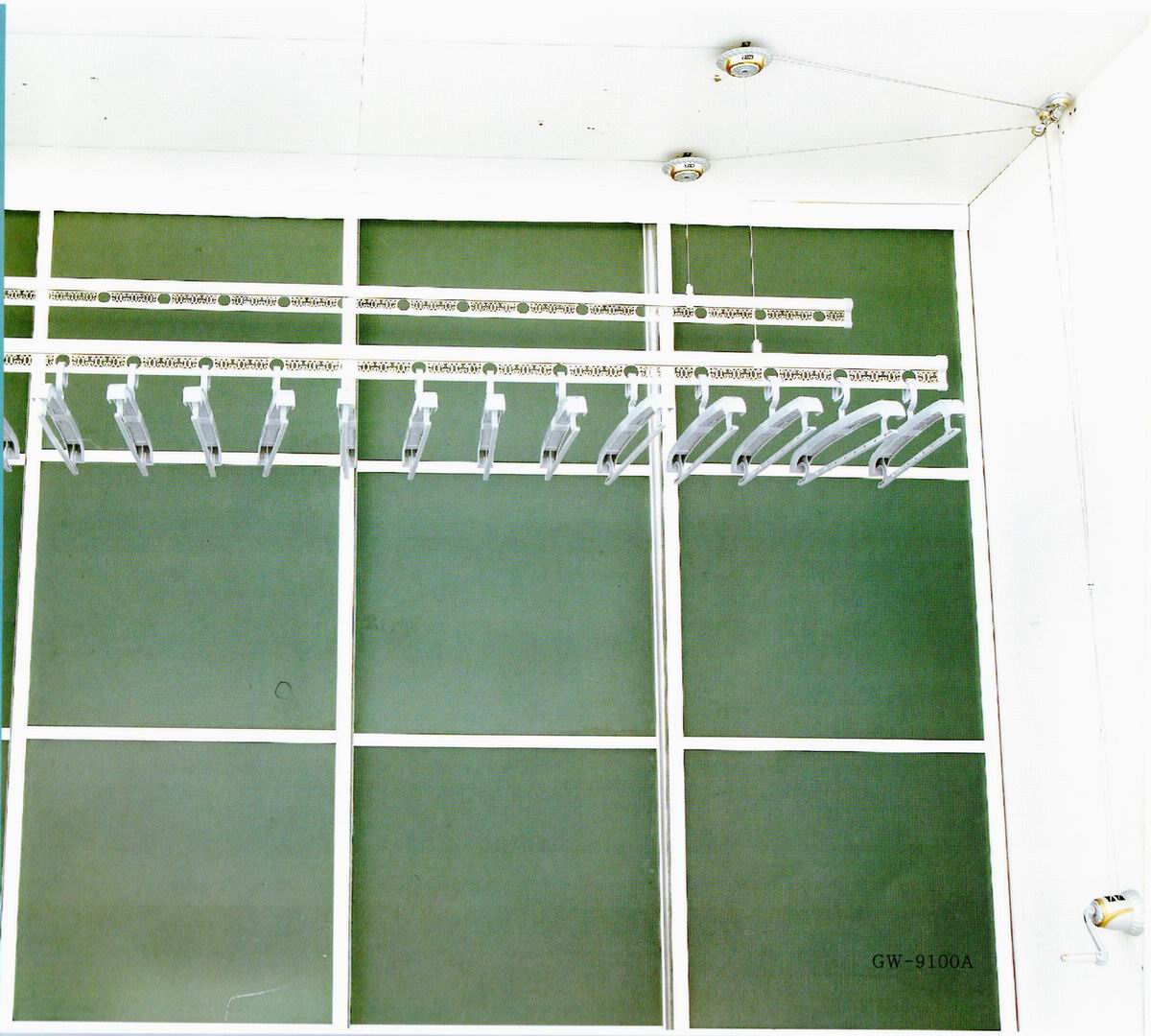 好太太晾衣架羅馬晶鉆系列GW-9100A