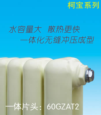 一體片頭60GZAT2散熱器