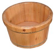 足浴盆， 浴足盆，  泡腳盆， 洗腳盆，木盆