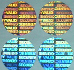 激光防偽標(biāo)貼、不干膠卷貼紙