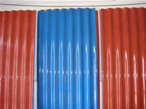 稈彩色光亮釉質琉璃瓦技術