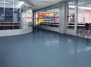 財富中心寫字樓橡膠地板案例