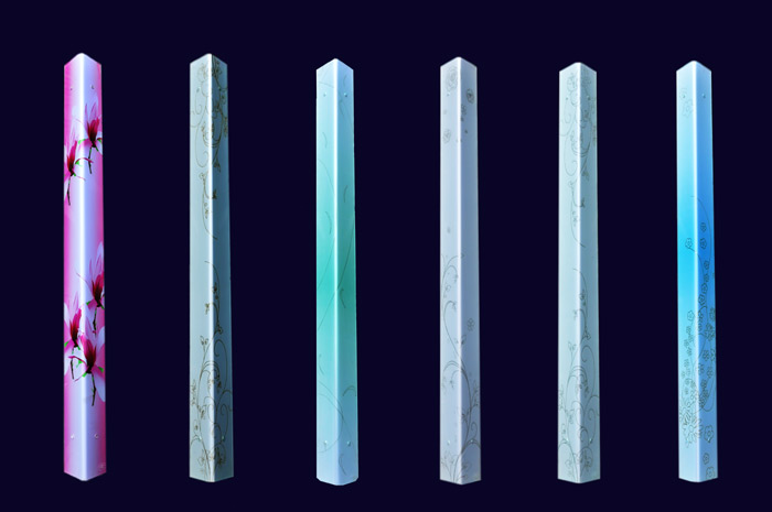 熱彎鋼化玻璃護角