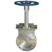 手動對夾式刀形閘閥PZ73