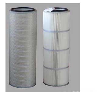 過濾碳粉用高精密覆膜粉塵濾芯，除塵濾芯