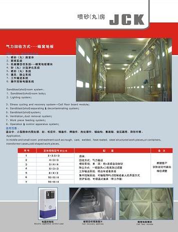 太原噴砂房，山西噴砂房，甘肅噴砂房，陜西噴砂房