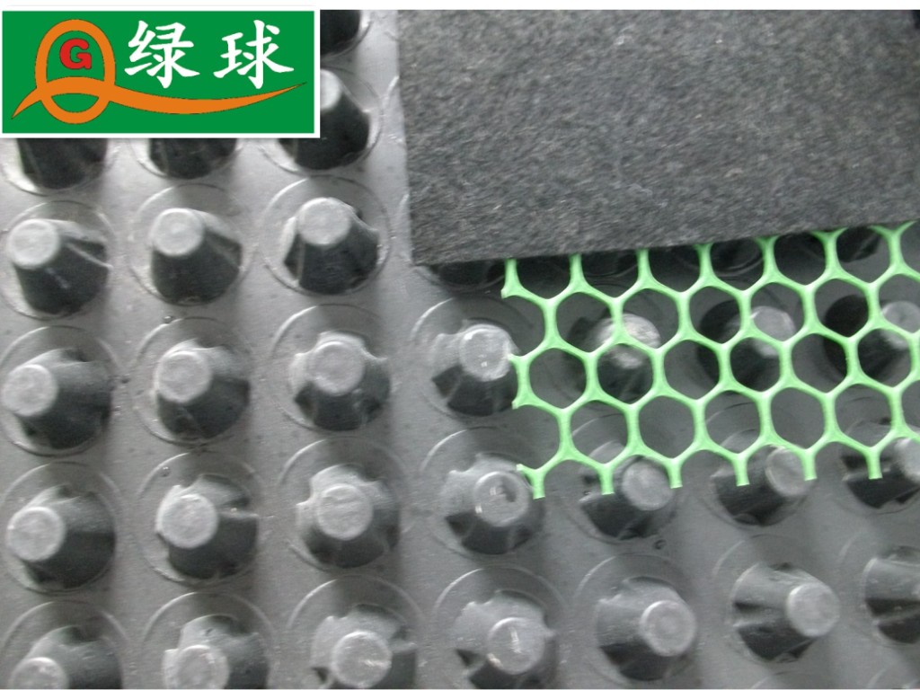 石家莊樓頂花園排水板、河北焊接排水板、HDPE排水