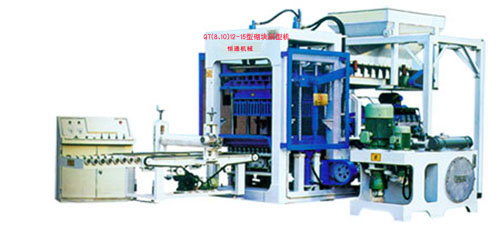 QT(8、10)12一15型混凝土砌塊成型機